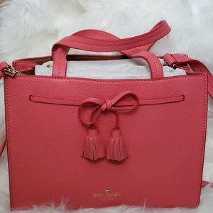 NWT Kate Spade Pink Hayes Street Small Isobel Bag